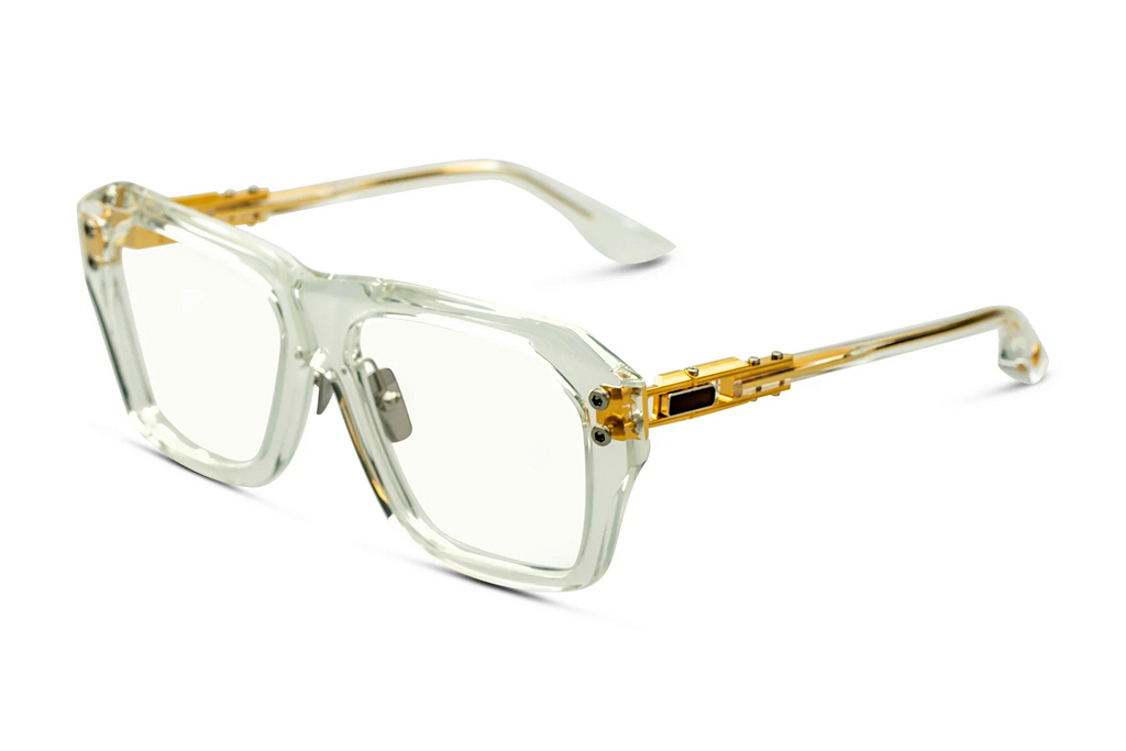 DITA   DTX-417 02A CRYSTAL CLEAR - YELLOW GOLD