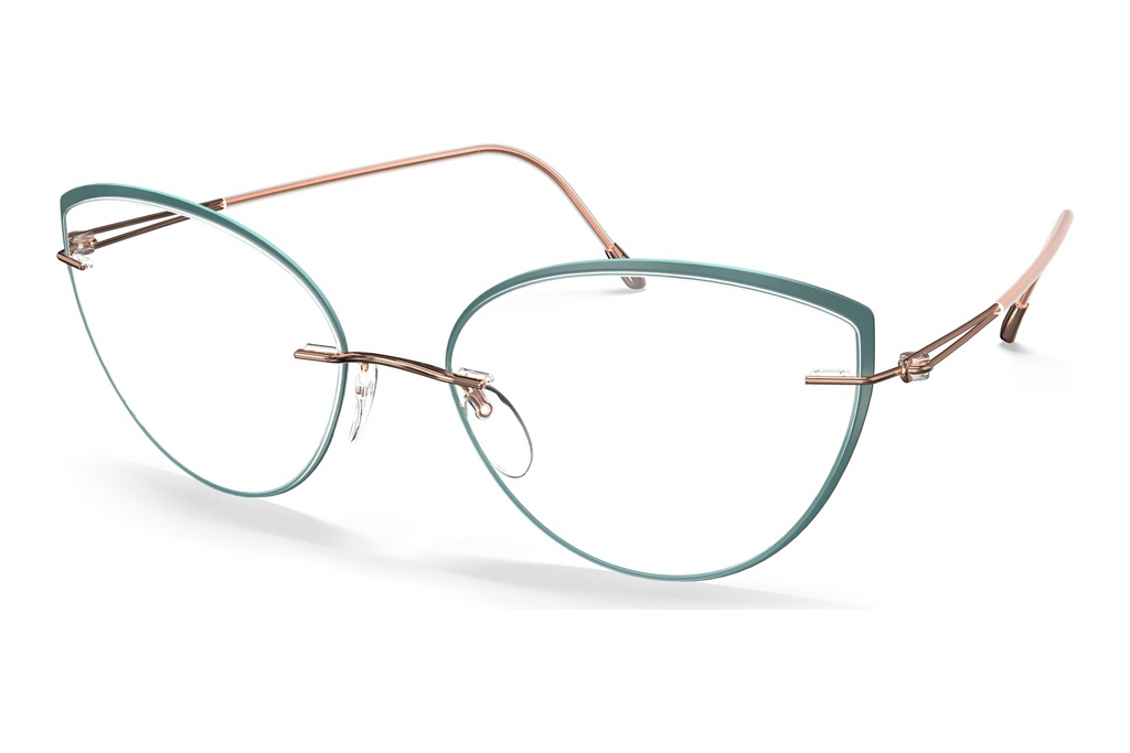 Silhouette   5566-LR 3532 Rose Gold / Teal