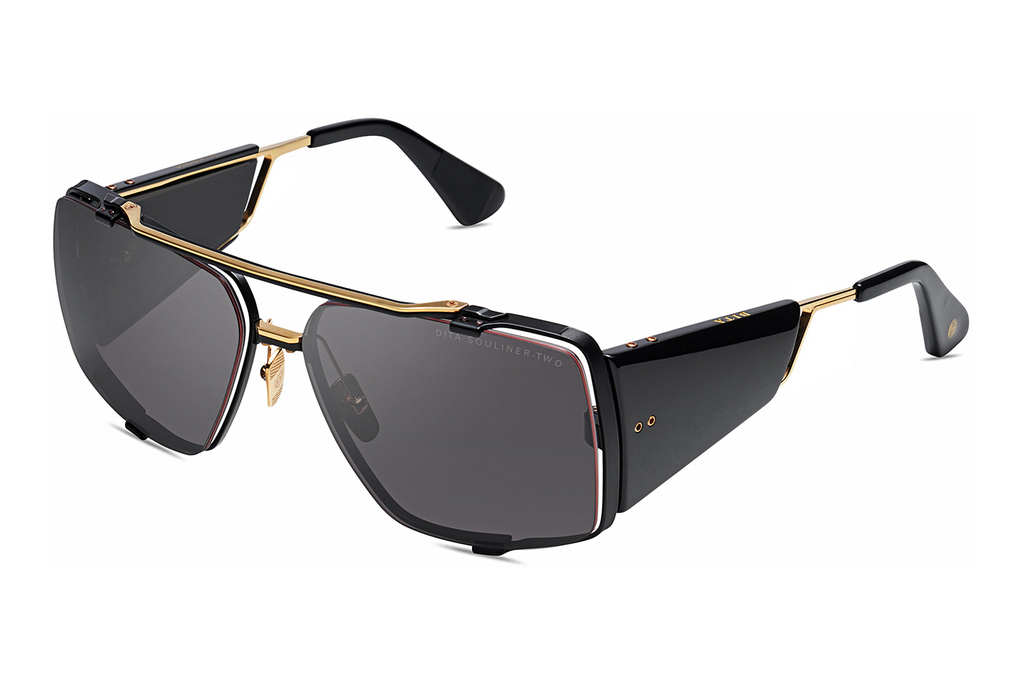 DITA   DTS-136 03 DARK GREYMATTE BLACK/YELLOW GOLD