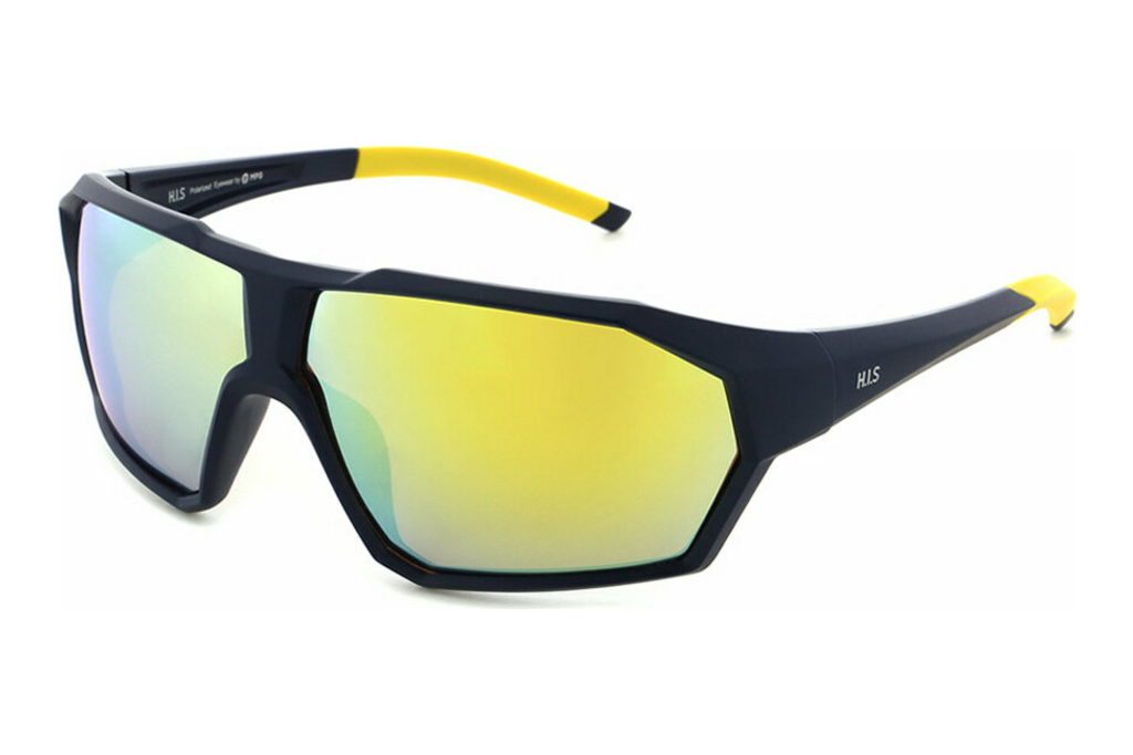 HIS Eyewear   HPS37106 3 smoke with yellow mirrorblue