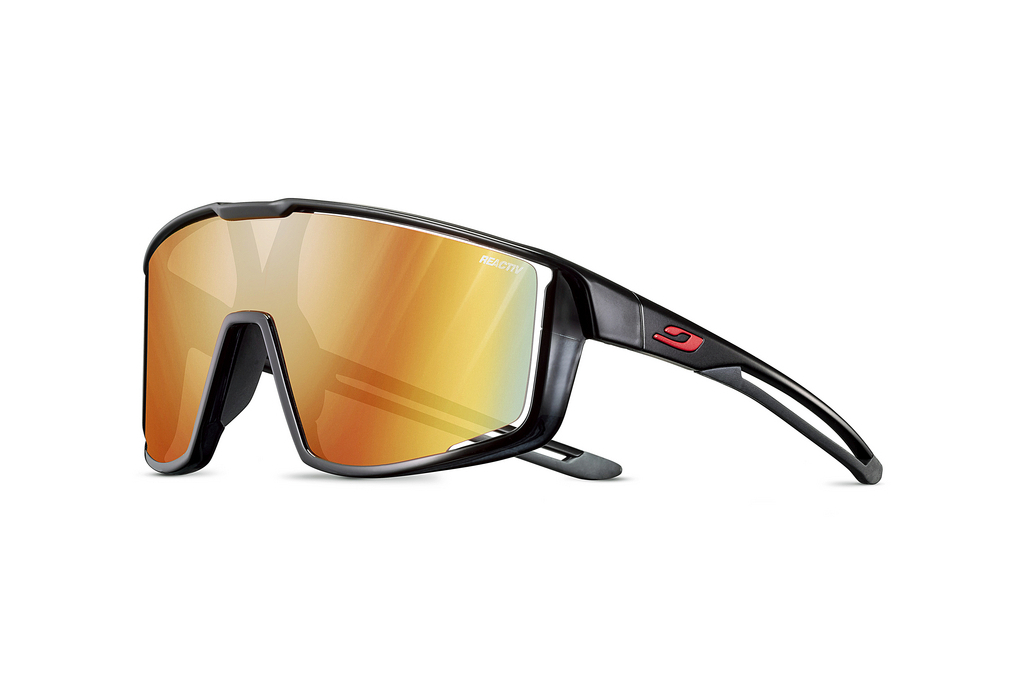 Julbo   FURY J5313314 Scheibentyp REACTIV 1-3 Light Amplifier / Multilayer RotSchwarz durchscheinend/Schwarz