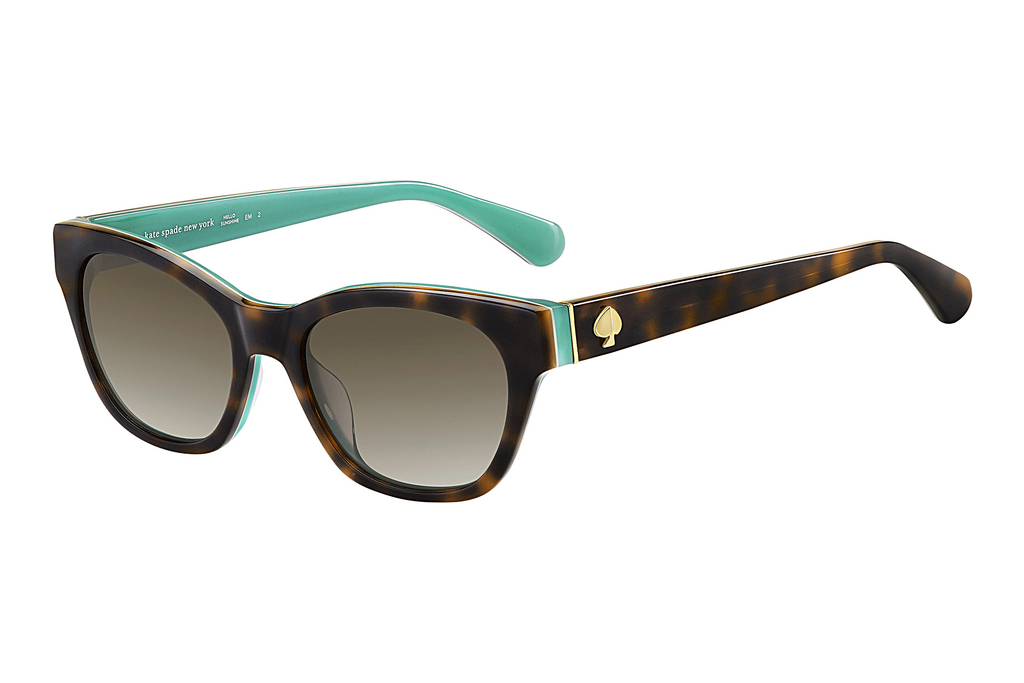 Kate Spade   JERRI/S IPR/HA BROWN SHADEDHAVANA BLUE