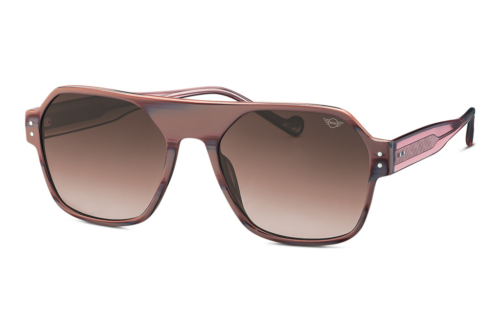 MINI Eyewear   MI 746010 50 braunrot   rosa   violett