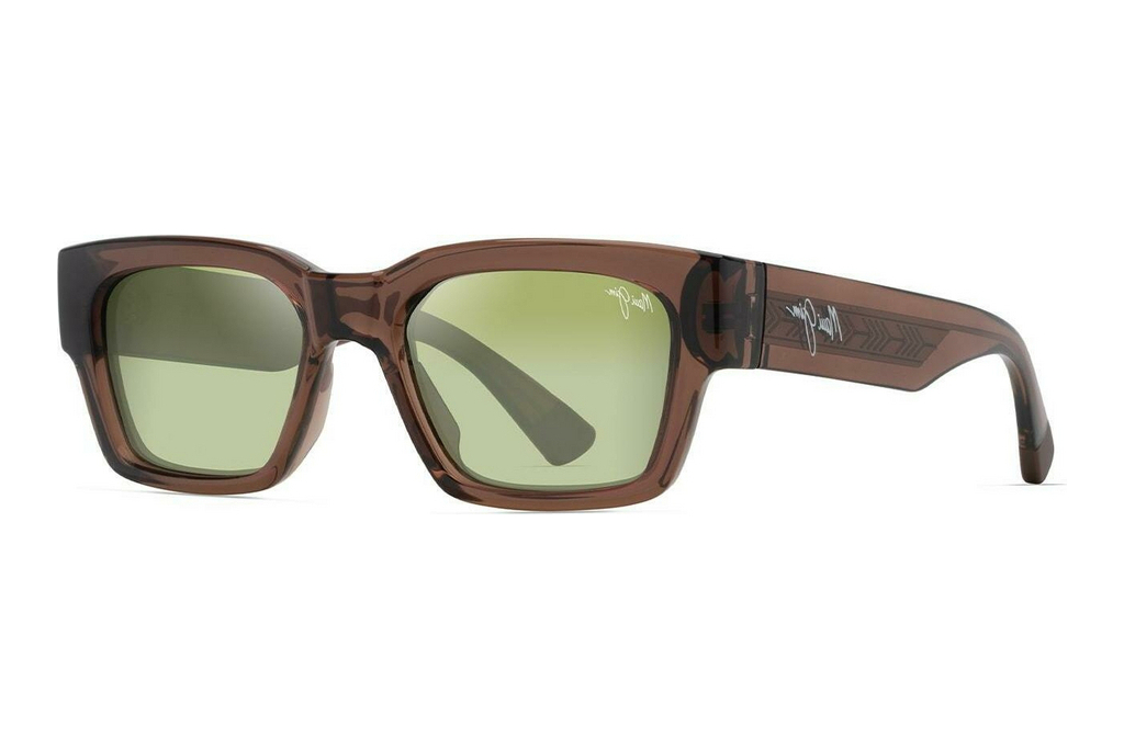 Maui Jim   Kenui HTS642-01A Maui HT™Shiny Trans Light Brown