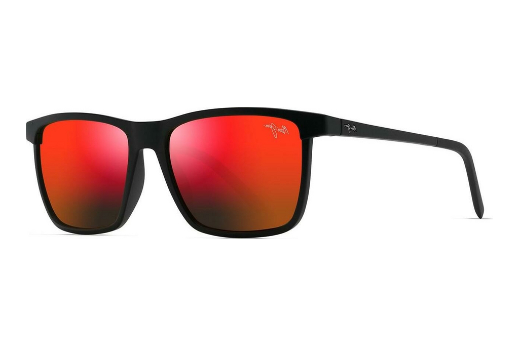 Maui Jim   One Way RM875-02 Hawaii Lava ™Black Matte