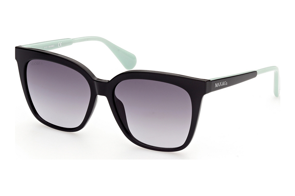 Max & Co.   MO0022 01B 01B - schwarz glanz / grau verlaufend