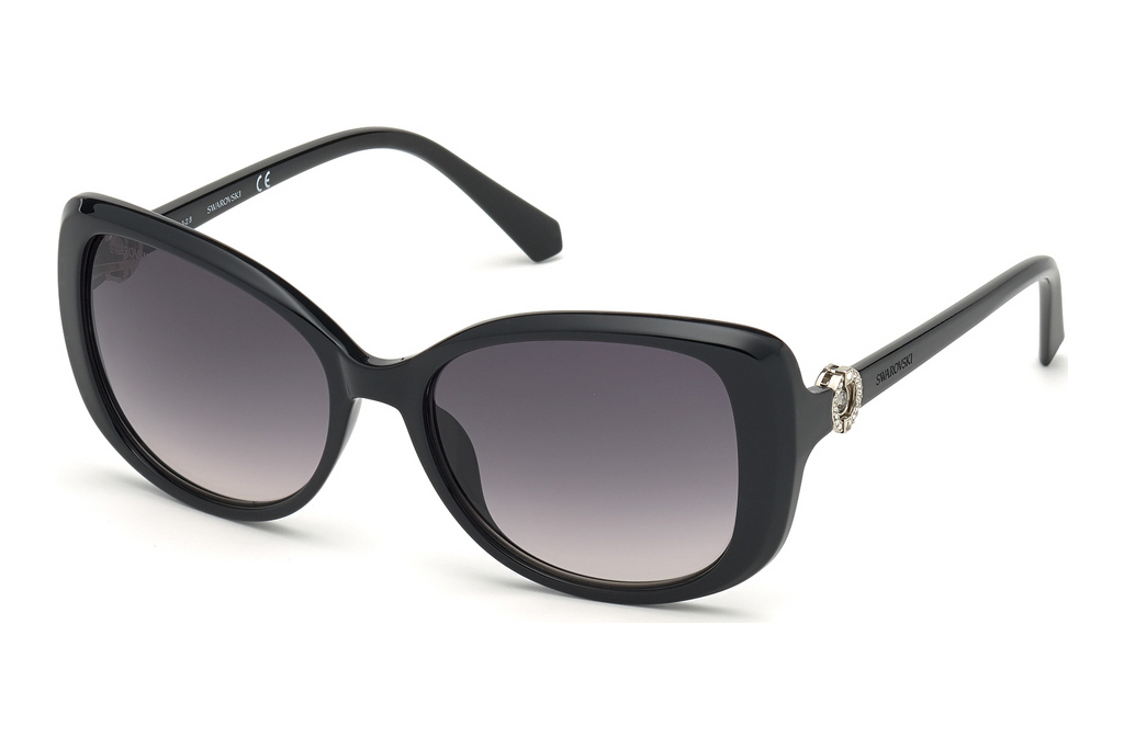 Swarovski   SK0219 01B grau verlaufend01B - schwarz glanz / grau verlaufend