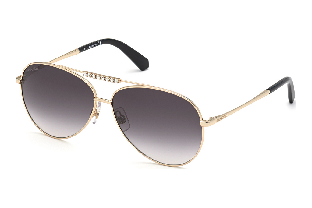 Swarovski   SK0308 32B grau verlaufend32B - gold / grau verlaufend
