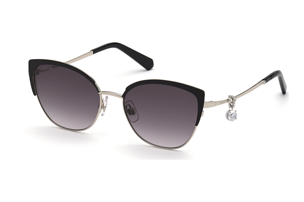 Swarovski   SK0318 02B grau verlaufend02B - schwarz matt / grau verlaufend