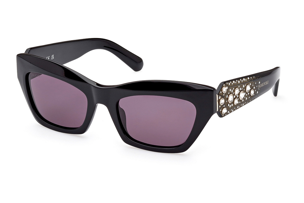 Swarovski   SK0381 01A 01A - schwarz glanz / grau