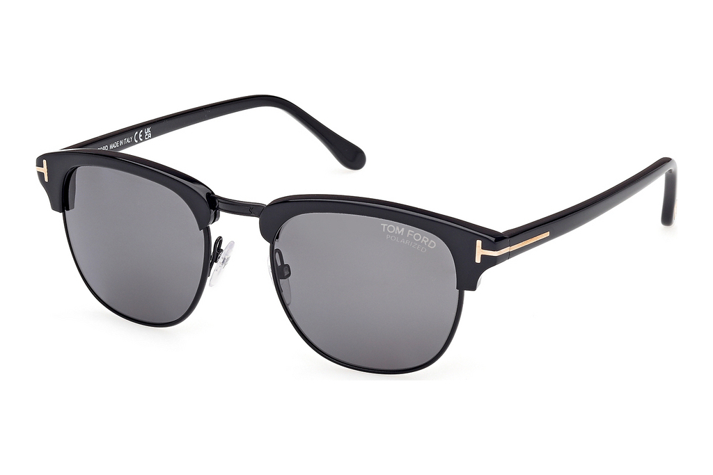 Tom Ford   FT0248 01D grau polarisierendGlänzend Schwarz