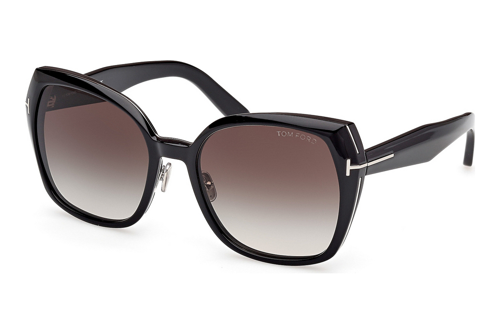 Tom Ford   FT1223 01B grau verlaufendGlänzend Schwarz