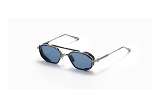 Akoni Eyewear AKS-508 B Dark Blue - Black Flash Mirror - ARBlack Palladium - Matte Navy w/Dark Blue - Black Flash Mirror - AR