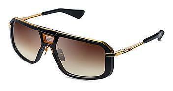 DITA DTS-400 01A BROWN TO CLEARMATTE BLACK - YELLOW GOLD - BLACK RHODIUM