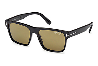 Tom Ford FT1205 01H braun polarisierendGlänzend Schwarz