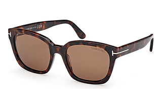 Tom Ford FT1216 52H braun polarisierendDunkel Havanna