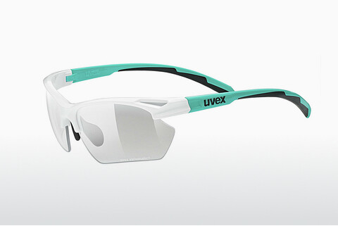 선글라스 UVEX SPORTS sportstyle 802 s V white mint mat