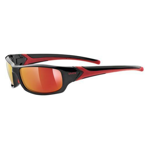 선글라스 UVEX SPORTS sportstyle 211 black-red